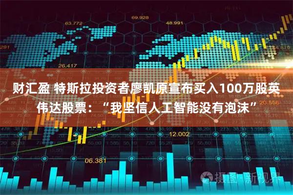 财汇盈 特斯拉投资者廖凯原宣布买入100万股英伟达股票：“我坚信人工智能没有泡沫”